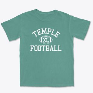 Temple Christian School Classic Football Premium Heavyweight T-shirt