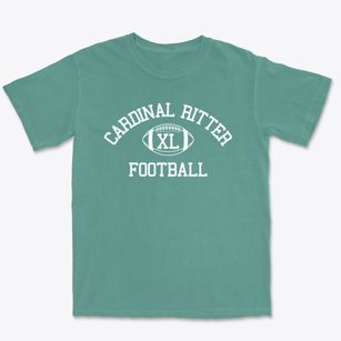 Cardinal Ritter High Classic Football Premium Heavyweight T-shirt