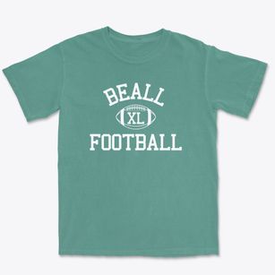 Beall High School Classic Football Premium Heavyweight T-shirt