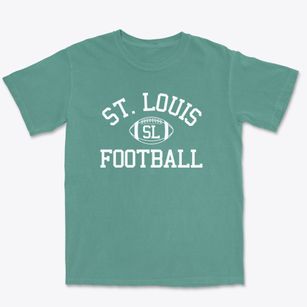 Saint Louis School Classic Football Premium Heavyweight T-shirt