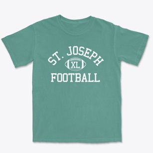 Saint Joseph Parish Schools Classic Football Premium Heavyweight T-shirt