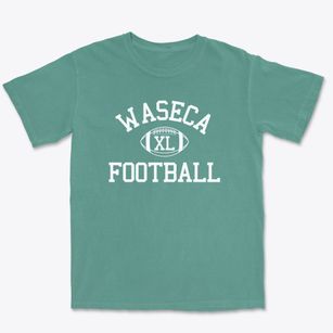 Waseca High School Classic Football Premium Heavyweight T-shirt