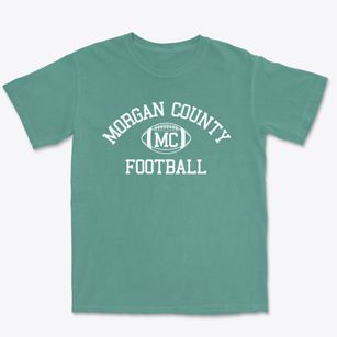 Morgan County R2 High School Classic Football Premium Heavyweight T-shirt