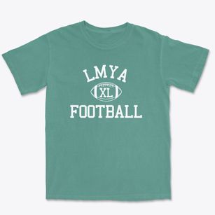 Lower Macungie Youth Association Classic Football Premium Heavyweight T-shirt