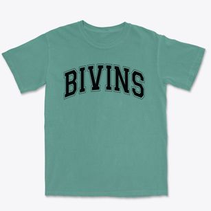 Bivins Elementary School Varsity Arch Premium Heavyweight T-shirt