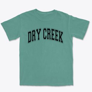 Dry Creek Elementary School Varsity Arch Premium Heavyweight T-shirt