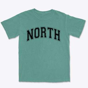 North High School Varsity Arch Premium Heavyweight T-shirt