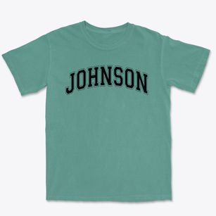 Johnson Magnet School Varsity Arch Premium Heavyweight T-shirt