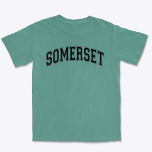 Somerset College Prep Academy Varsity Arch Premium Heavyweight T-shirt