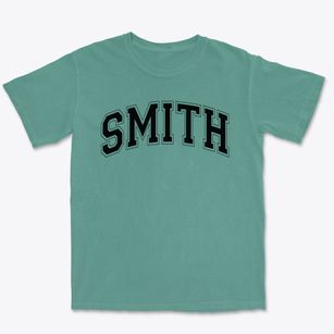 Smith Elementary School Varsity Arch Premium Heavyweight T-shirt