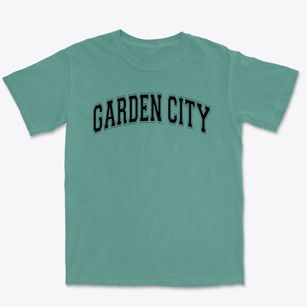 Garden City Elementary School Varsity Arch Premium Heavyweight T-shirt