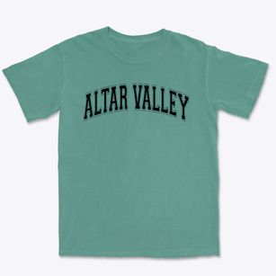 Altar Valley Middle School Varsity Arch Premium Heavyweight T-shirt