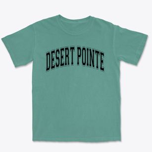 Desert Pointe Academy Varsity Arch Premium Heavyweight T-shirt