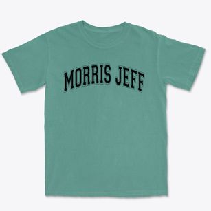 Morris Jeff Community Varsity Arch Premium Heavyweight T-shirt