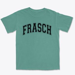 Frasch Elementary School Varsity Arch Premium Heavyweight T-shirt