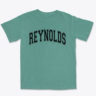 Reynolds Elementary School Varsity Arch Premium Heavyweight T-shirt