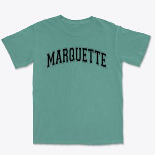 Marquette Elementary School Varsity Arch Premium Heavyweight T-shirt