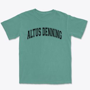 Altus Denning High School Varsity Arch Premium Heavyweight T-shirt