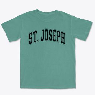 Saint Joseph School Varsity Arch Premium Heavyweight T-shirt