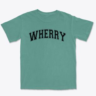 Wherry Elementary School Varsity Arch Premium Heavyweight T-shirt