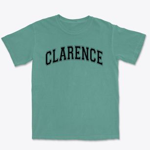 Clarence Middle School Varsity Arch Premium Heavyweight T-shirt