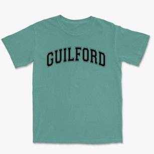 Guilford Charter School Varsity Arch Premium Heavyweight T-shirt