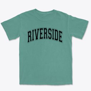 Riverside Elementary School Varsity Arch Premium Heavyweight T-shirt