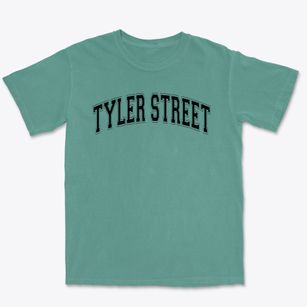 Tyler Street Christian Varsity Arch Premium Heavyweight T-shirt