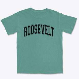 Roosevelt High School Varsity Arch Premium Heavyweight T-shirt