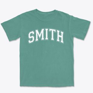 Smith Middle School Varsity Arch Premium Heavyweight T-shirt