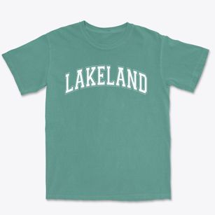 Lakeland Elementary School Varsity Arch Premium Heavyweight T-shirt