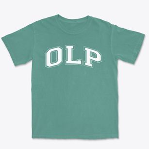 Academy Of Our Lady Of Peace Varsity Arch Premium Heavyweight T-shirt