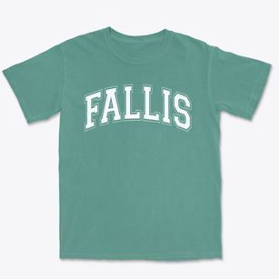 Fallis Elementary School Varsity Arch Premium Heavyweight T-shirt