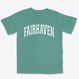 Fairhaven Baptist Academy Varsity Arch Premium Heavyweight T-shirt