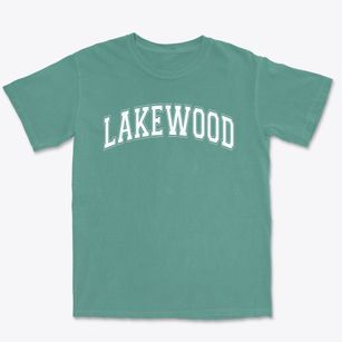 Lakewood Middle School Varsity Arch Premium Heavyweight T-shirt