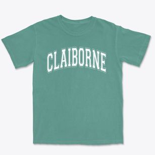 Claiborne Christian School Varsity Arch Premium Heavyweight T-shirt