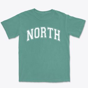 North Primary School Varsity Arch Premium Heavyweight T-shirt