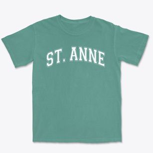 Saint Anne School Varsity Arch Premium Heavyweight T-shirt