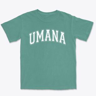 Umana Academy Varsity Arch Premium Heavyweight T-shirt