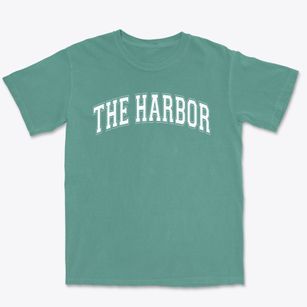 The Harbor Middle School Varsity Arch Premium Heavyweight T-shirt