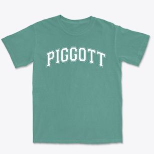 Piggott Elementary School Varsity Arch Premium Heavyweight T-shirt