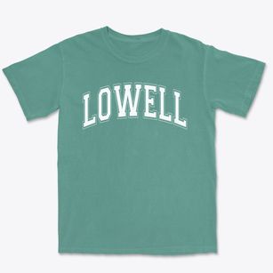 Lowell Elementary School Varsity Arch Premium Heavyweight T-shirt