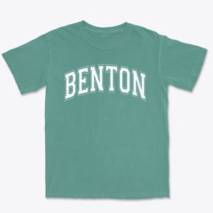 Benton Elementary School Varsity Arch Premium Heavyweight T-shirt