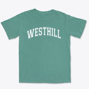 Westhill High School Varsity Arch Premium Heavyweight T-shirt