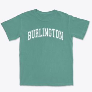 Burlington Day School Varsity Arch Premium Heavyweight T-shirt