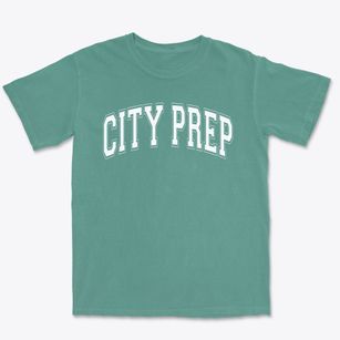 City Prep Varsity Arch Premium Heavyweight T-shirt