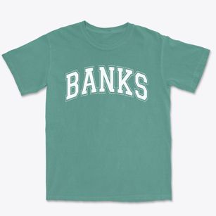 Banks Elementary School Varsity Arch Premium Heavyweight T-shirt