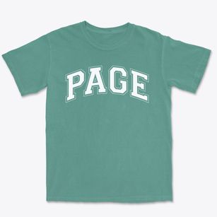Page High School Varsity Arch Premium Heavyweight T-shirt