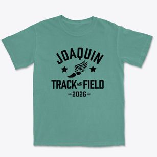 Joaquin High School Track and Field Premium Heavyweight T-shirt