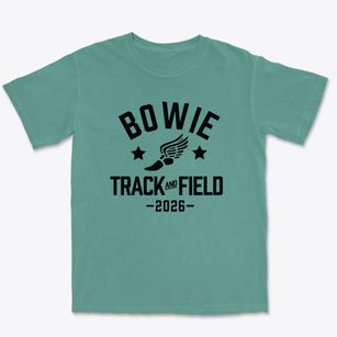 Bowie Elementary School Track and Field Premium Heavyweight T-shirt